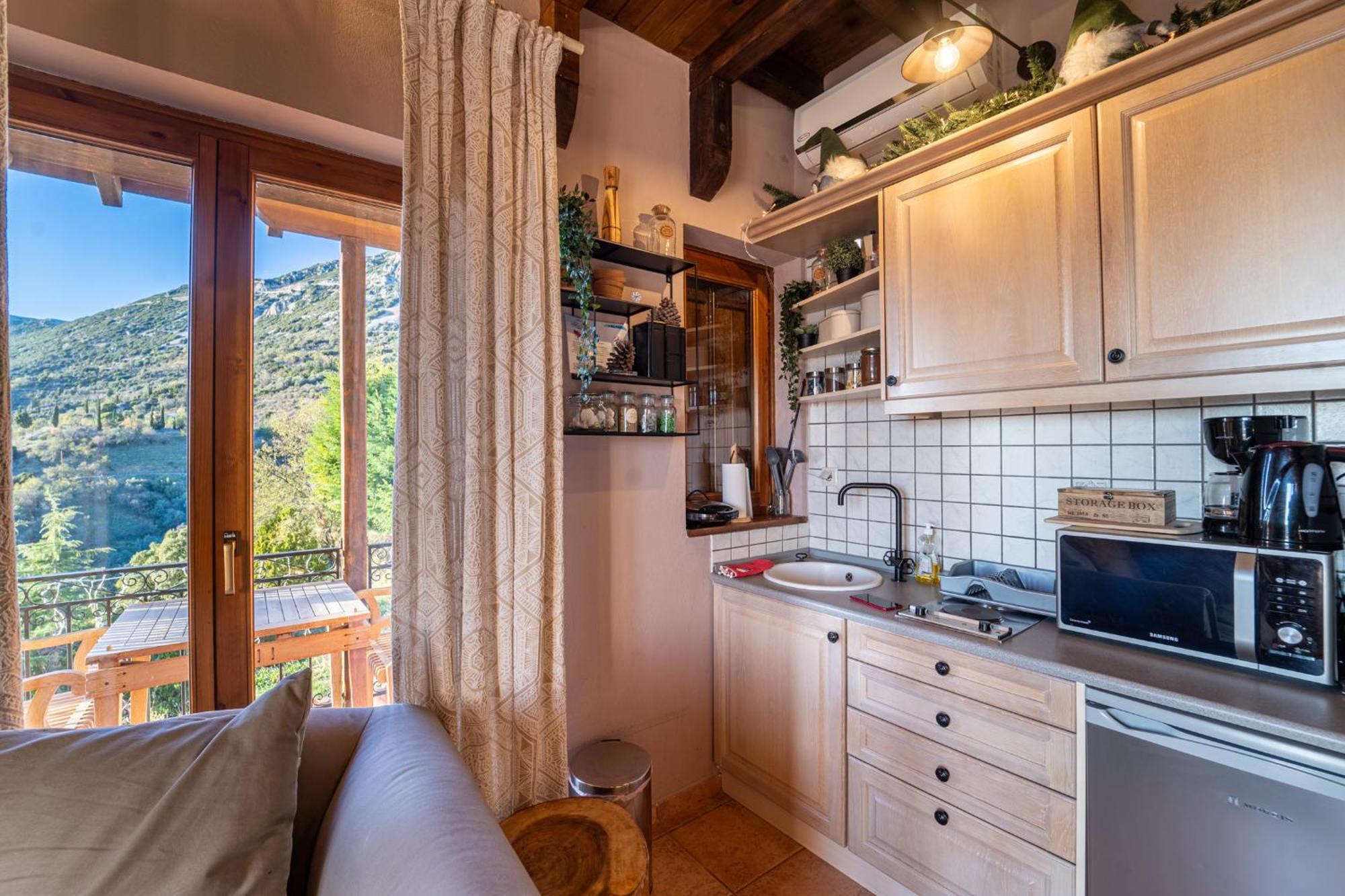 Rock Dandy Deluxe Chalet In Arachova - Delphi, Sauna, Prv Parking, Amazing View Exterior photo